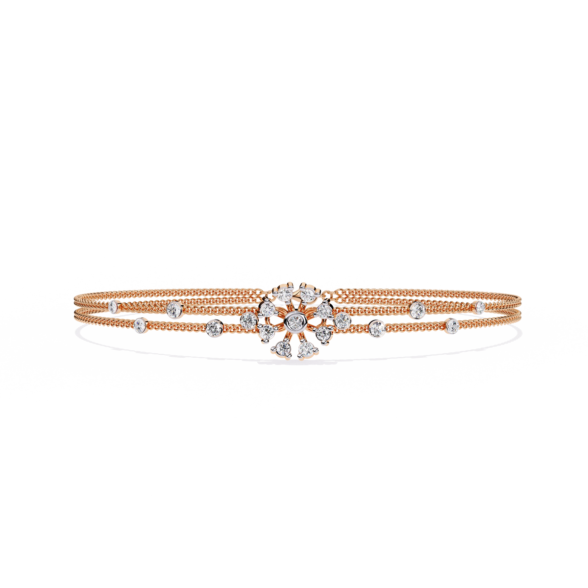 Layered Diamond Bracelet