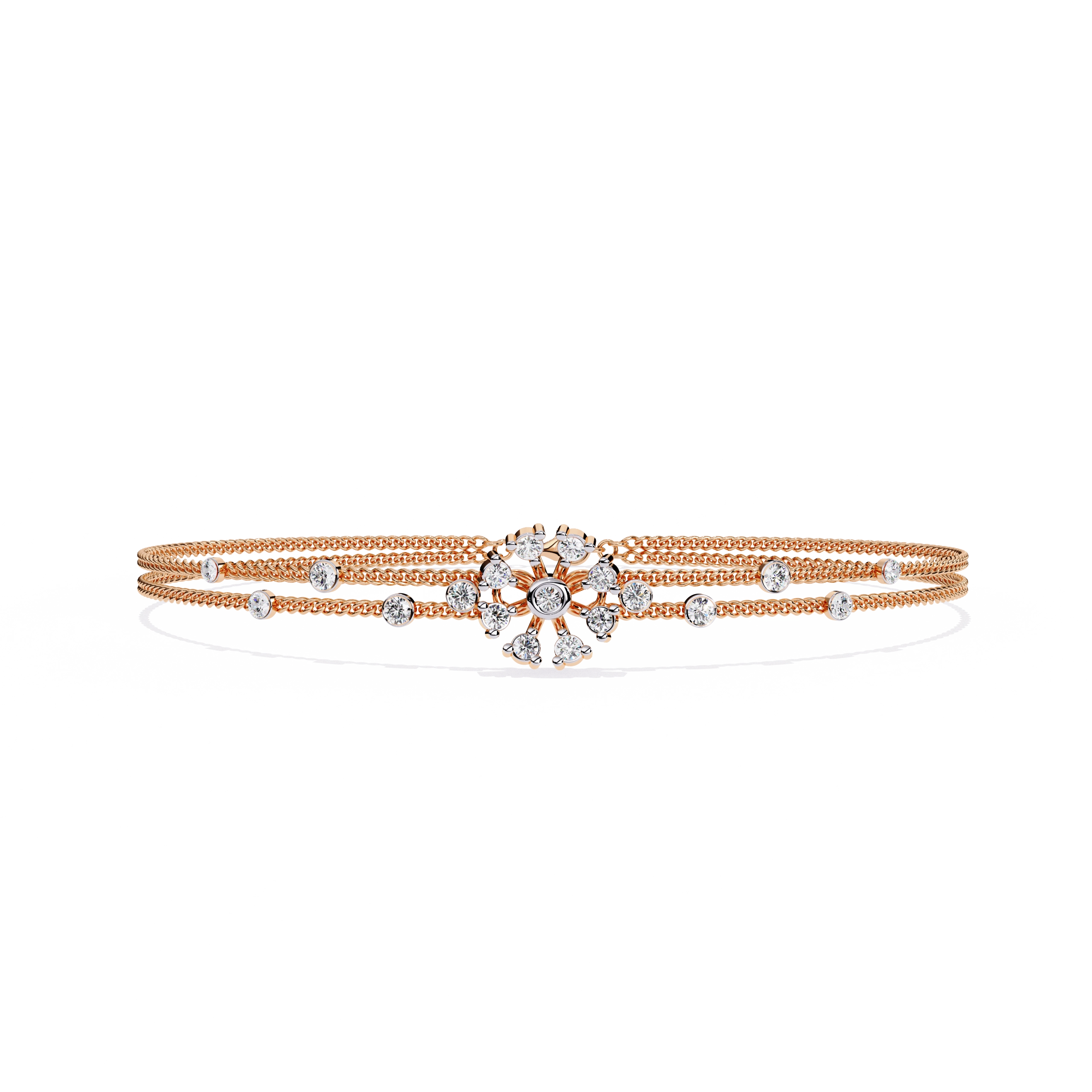 Layered Diamond Bracelet