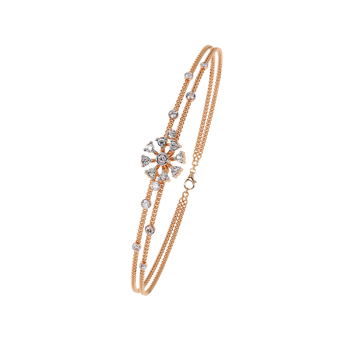 Layered Diamond Bracelet