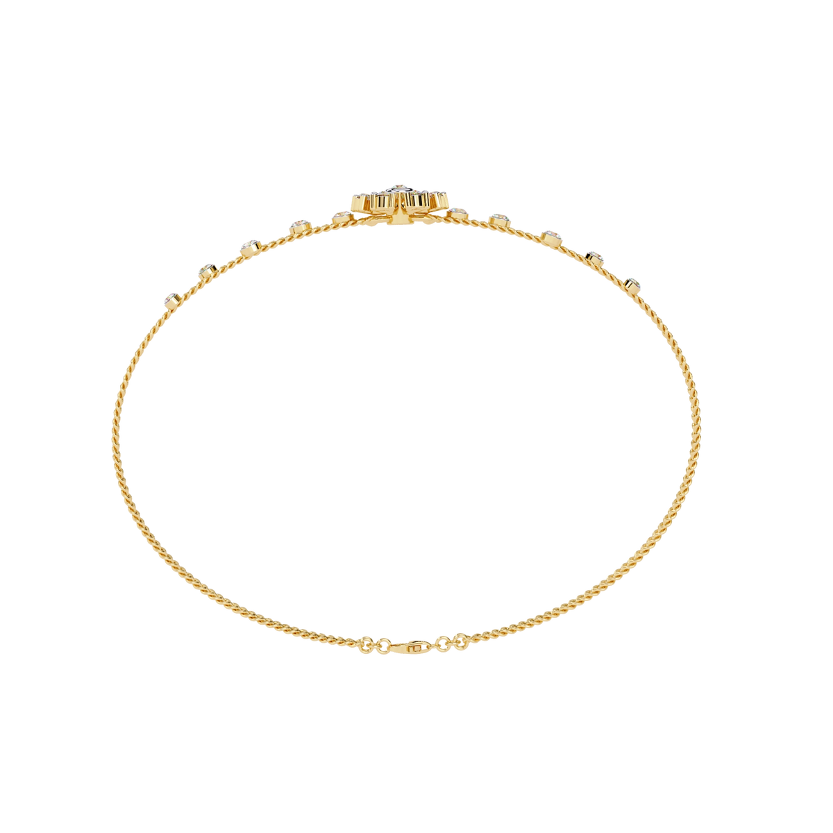 Layered Diamond Bracelet
