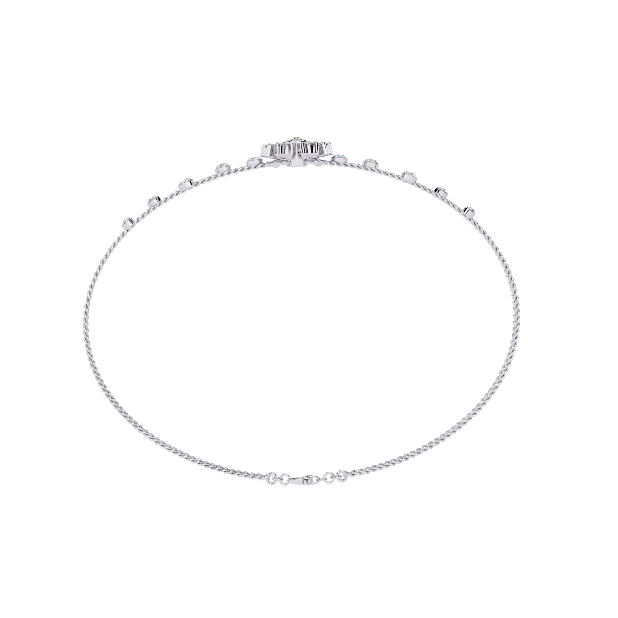 Layered Diamond Bracelet