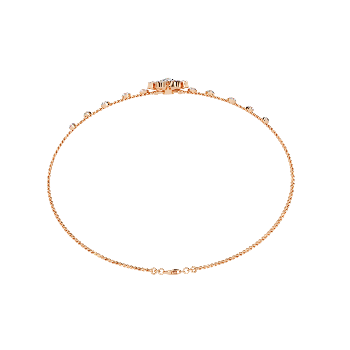 Layered Diamond Bracelet