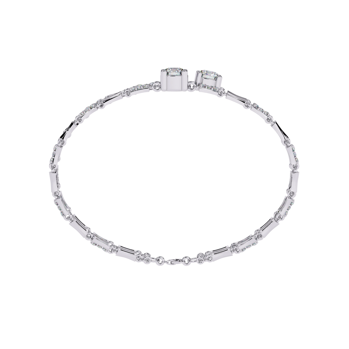 Multi-Layer Diamond Bracelet