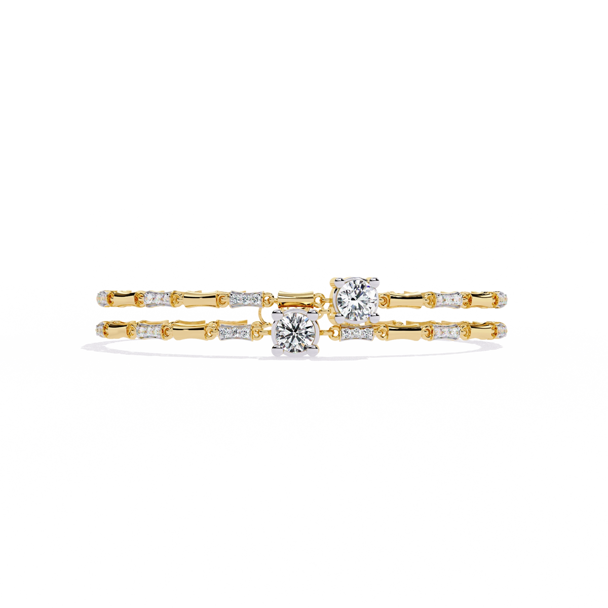 Multi-Layer Diamond Bracelet