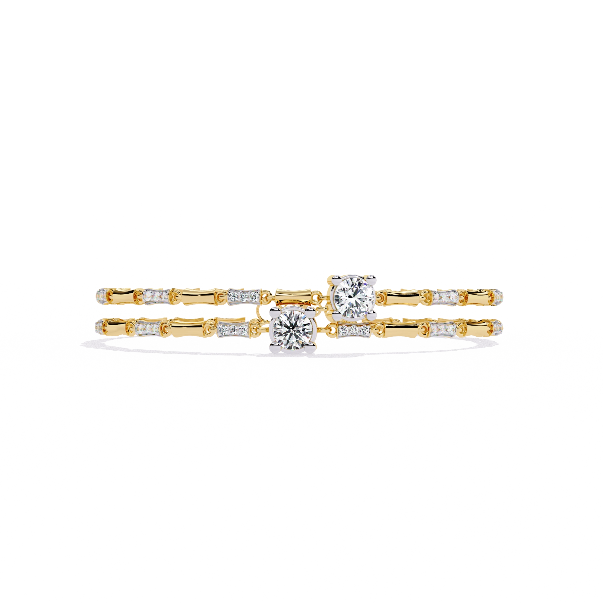 Multi-Layer Diamond Bracelet