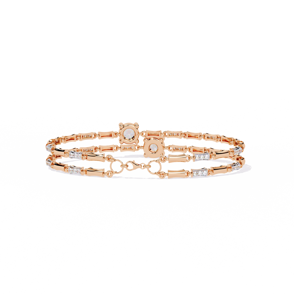 Multi-Layer Diamond Bracelet