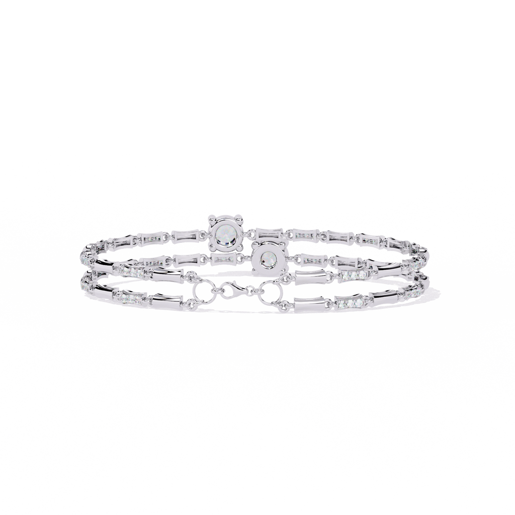Multi-Layer Diamond Bracelet
