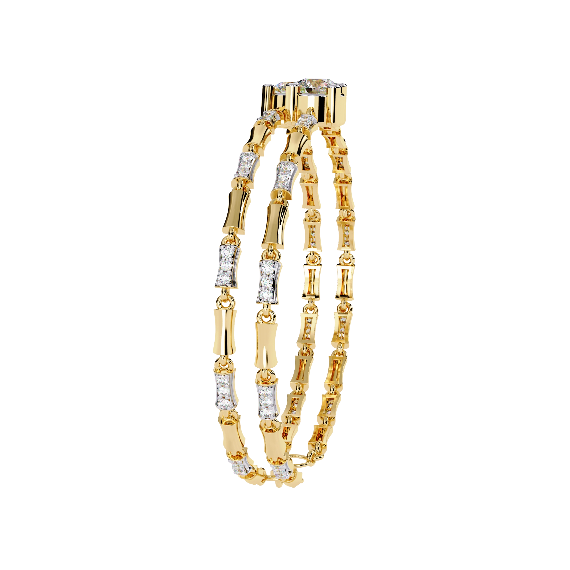 Multi-Layer Diamond Bracelet