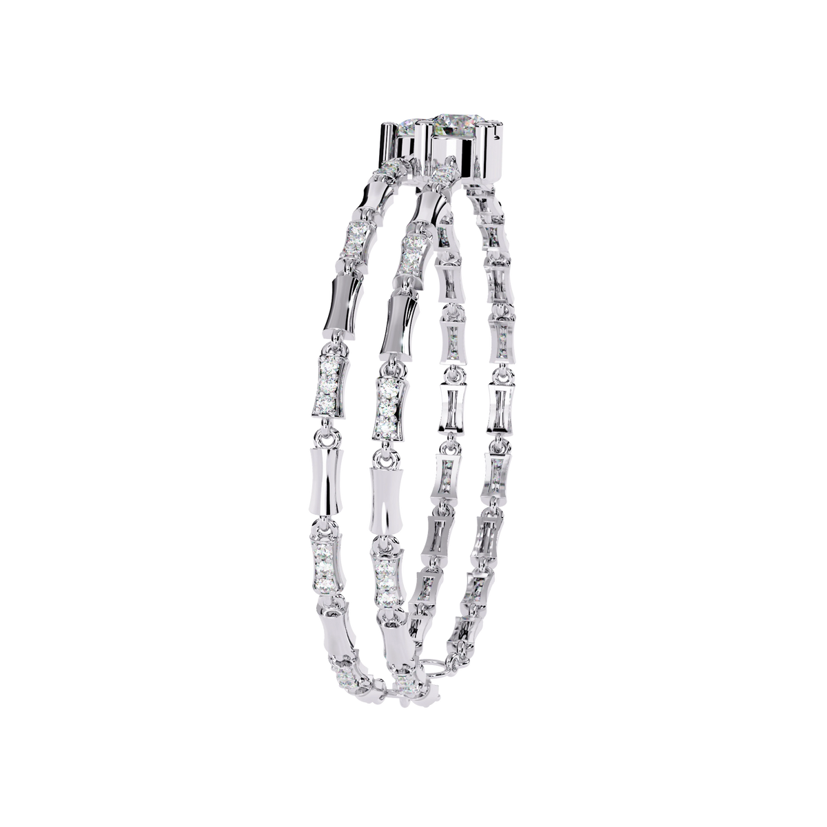 Multi-Layer Diamond Bracelet
