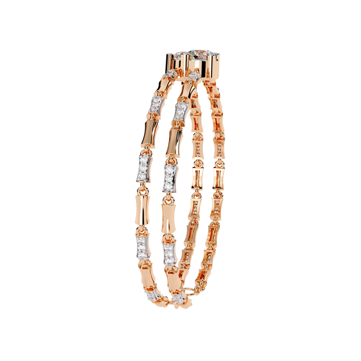 Multi-Layer Diamond Bracelet