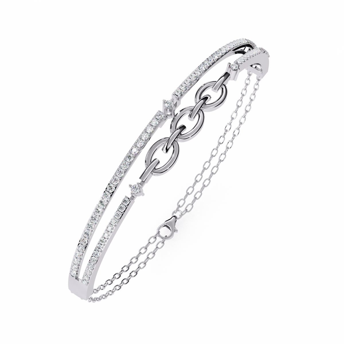 Diamond Tassel Bracelet