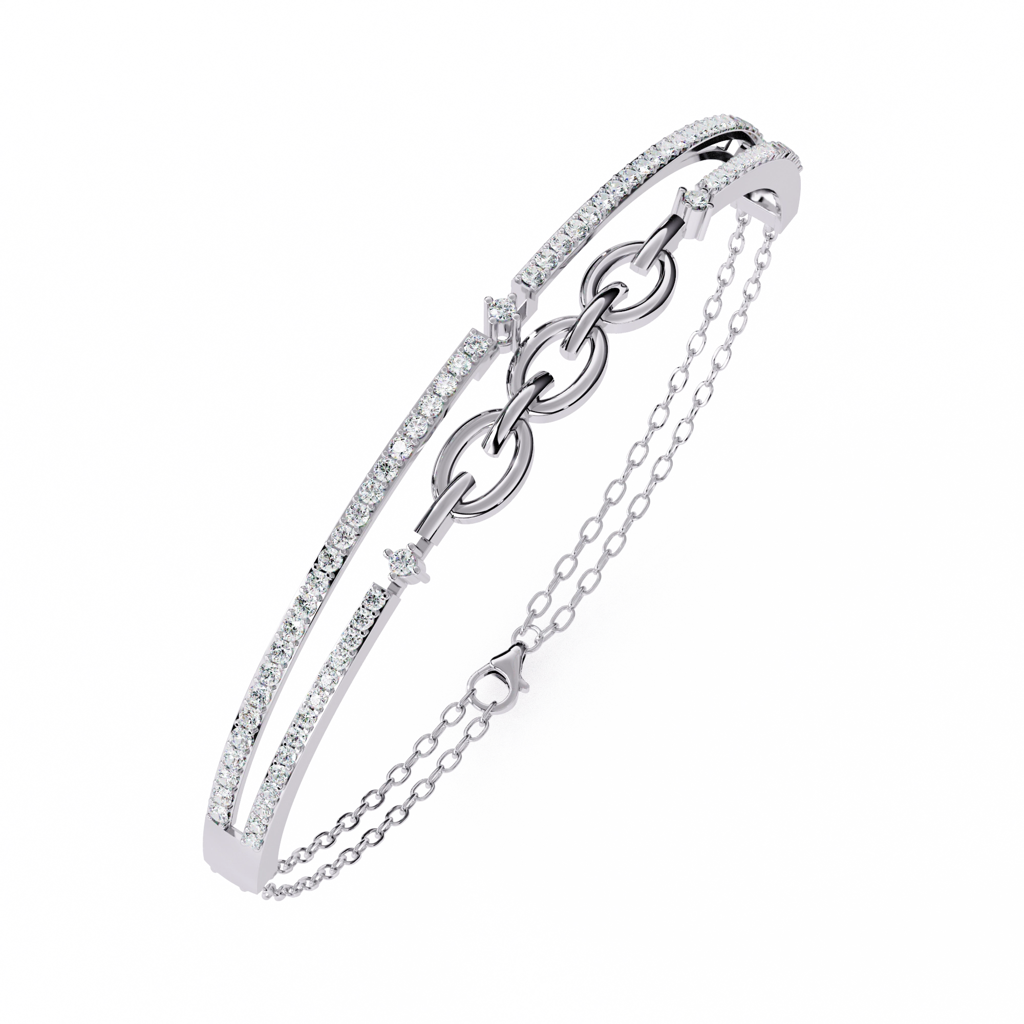 Diamond Tassel Bracelet