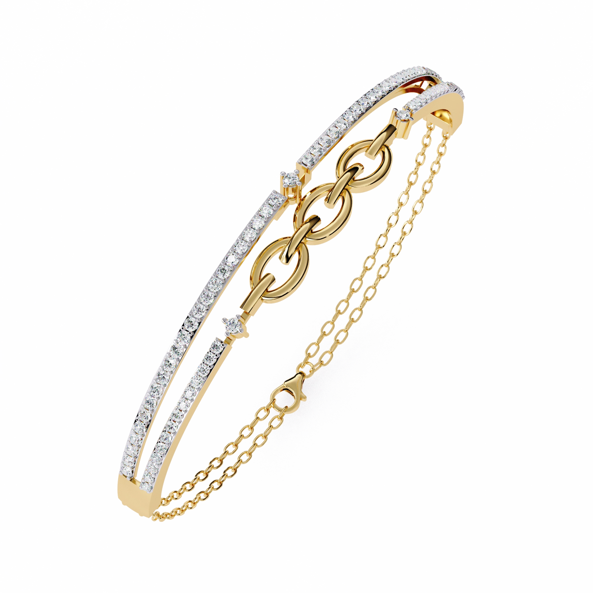 Diamond Tassel Bracelet