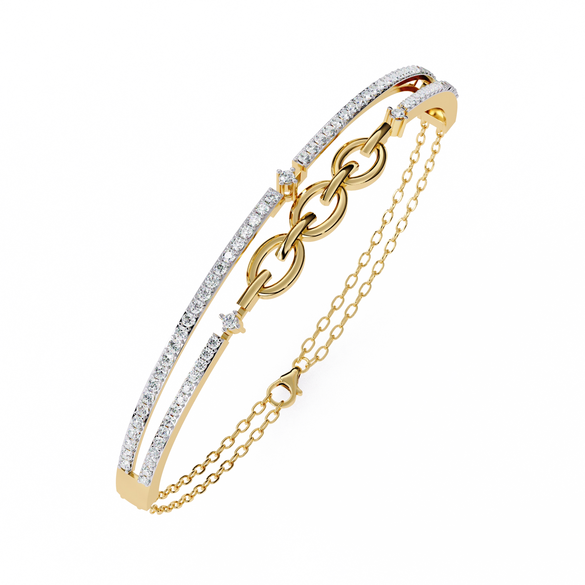 Diamond Tassel Bracelet
