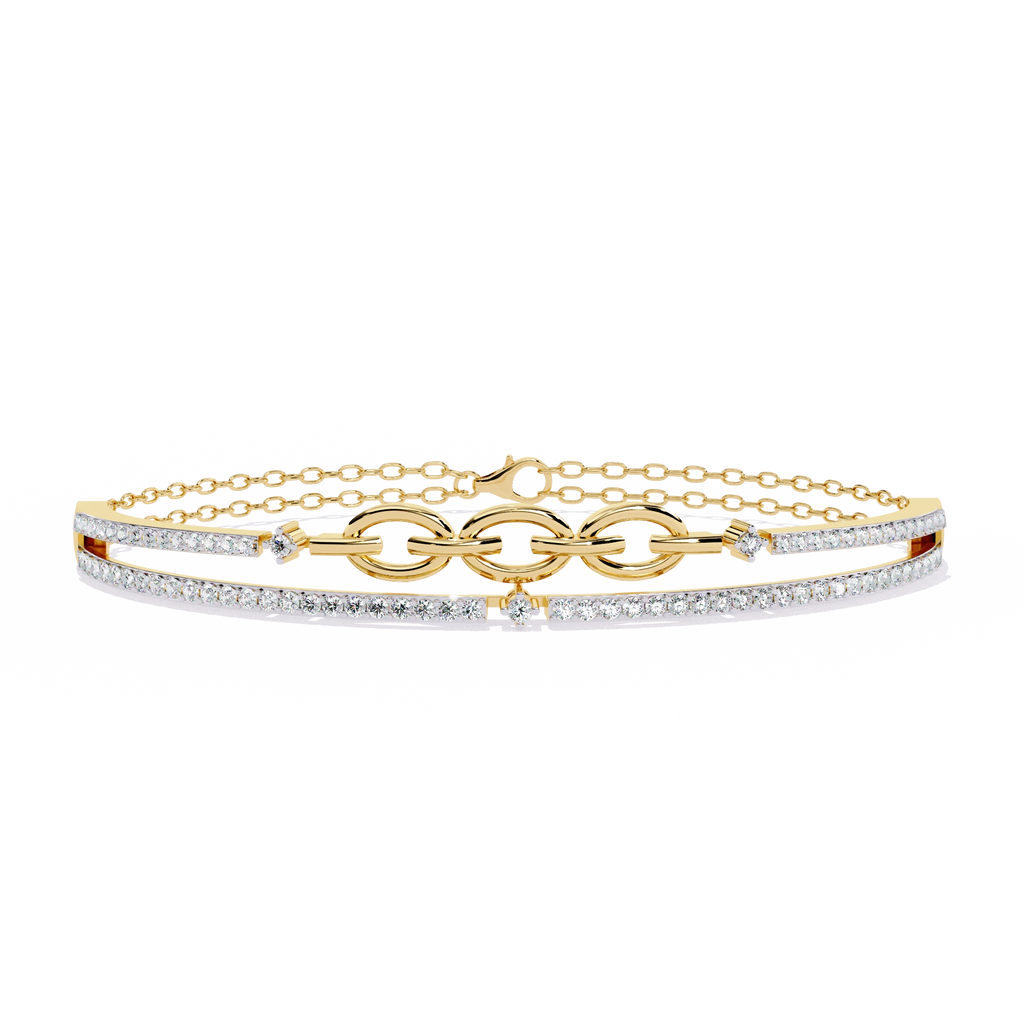 Diamond Tassel Bracelet