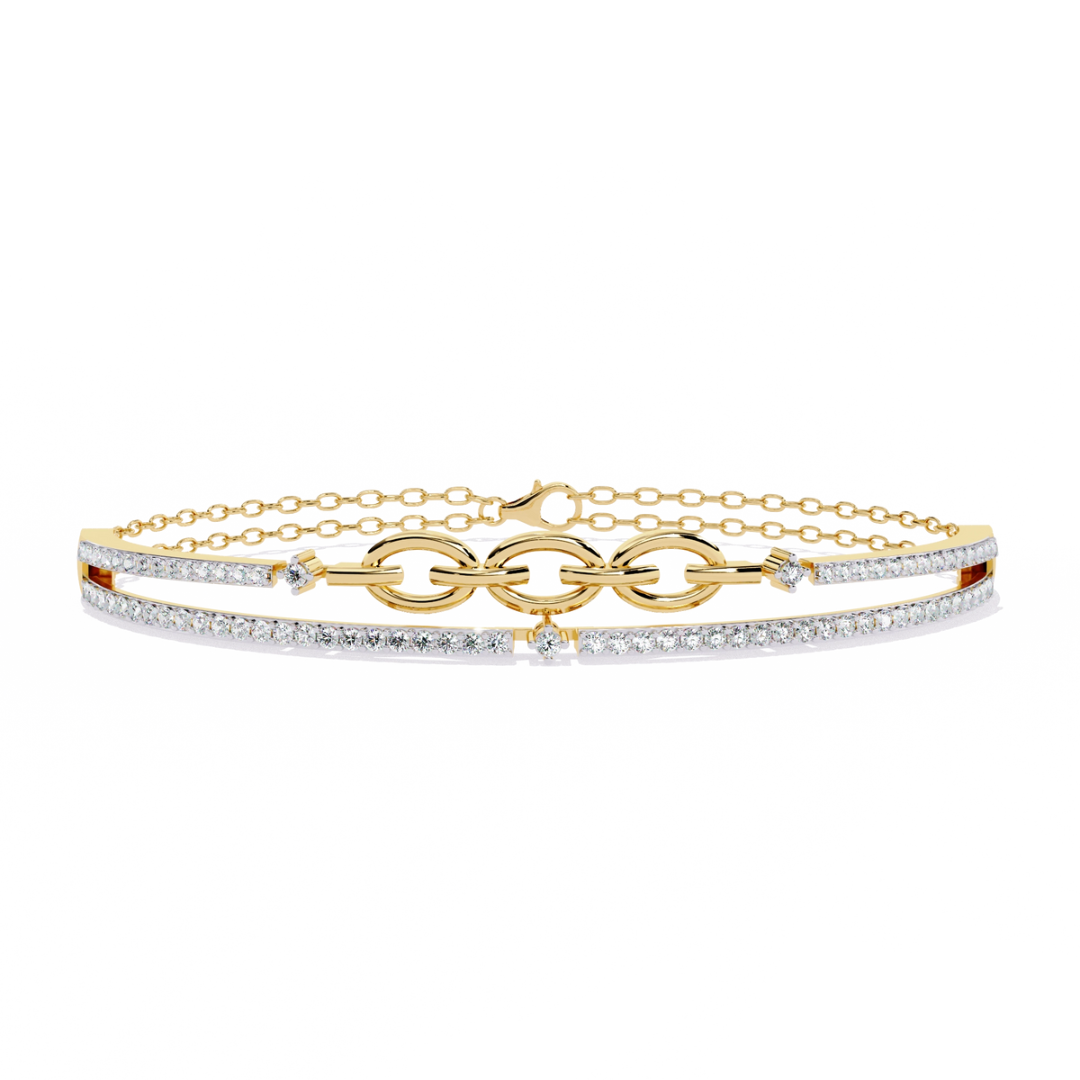 Diamond Tassel Bracelet