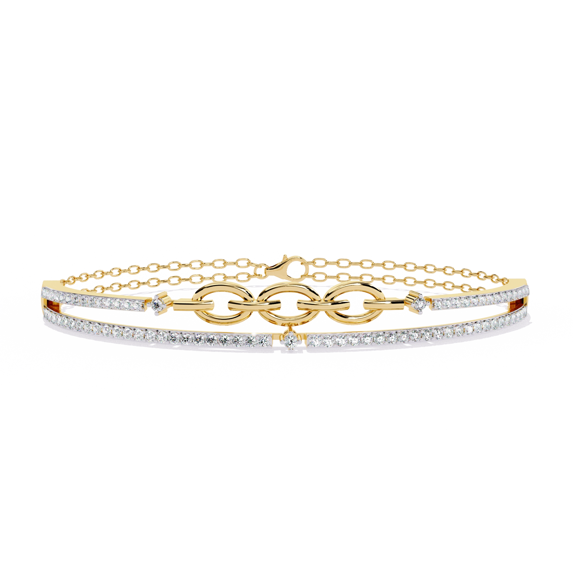 Diamond Tassel Bracelet