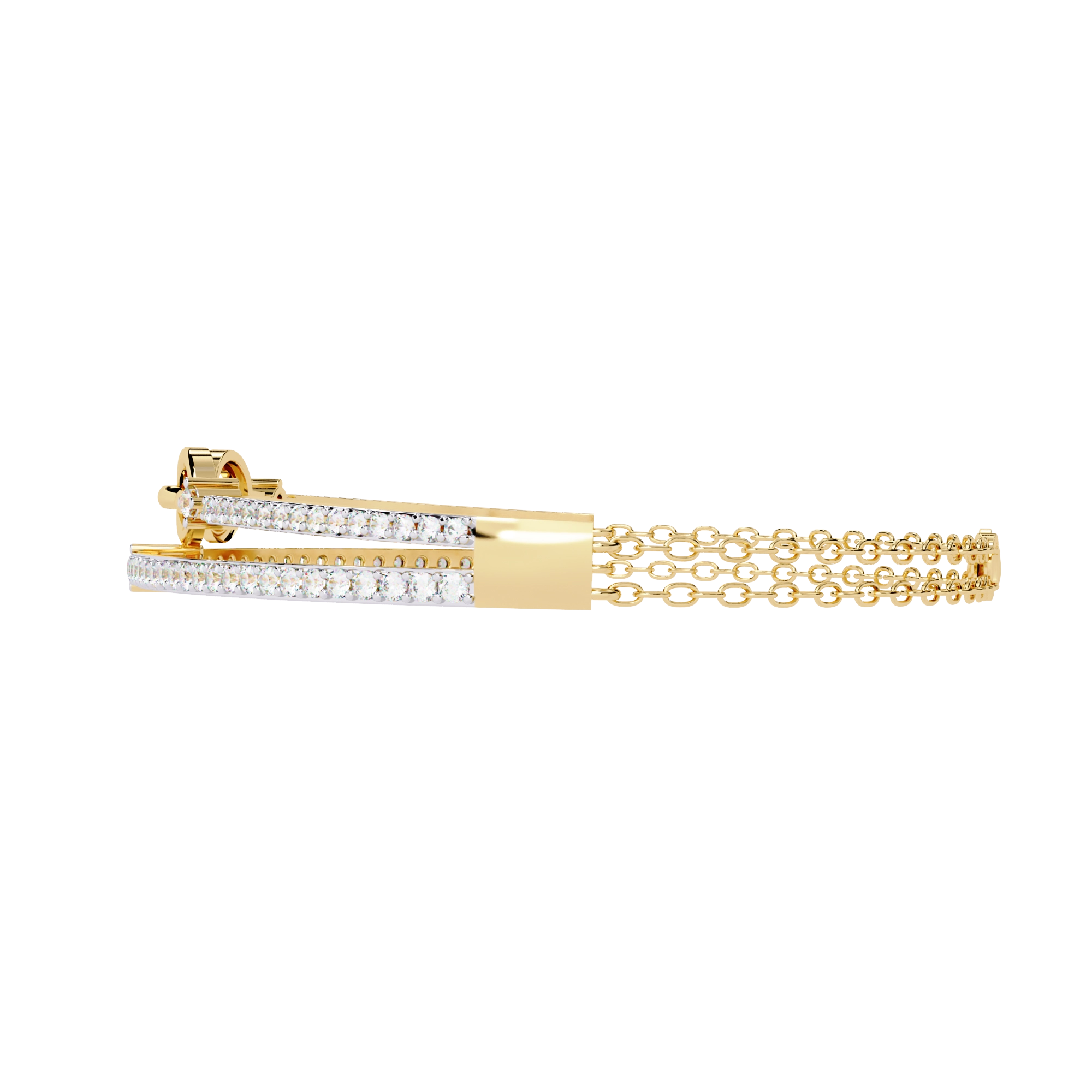 Diamond Tassel Bracelet