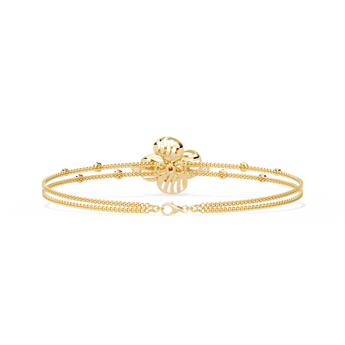 Floral Diamond Bracelet