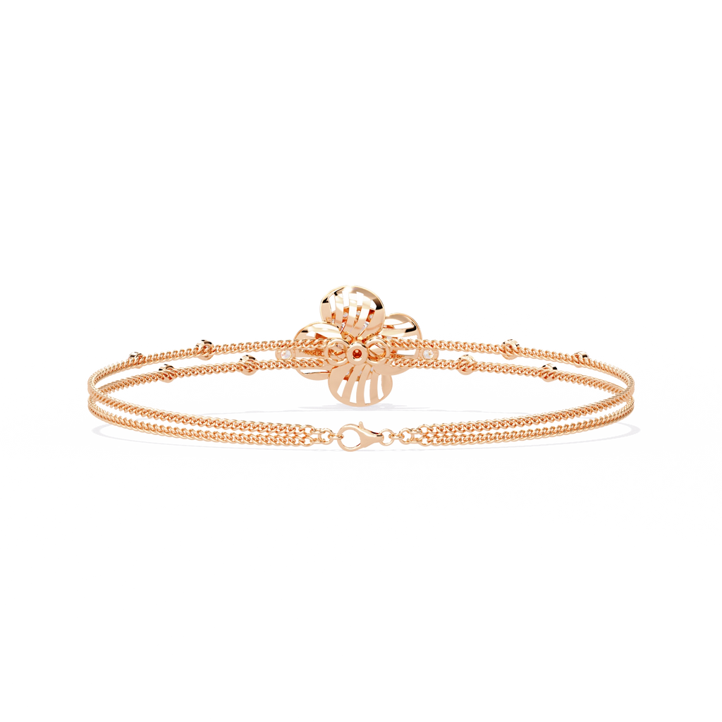 Floral Diamond Bracelet