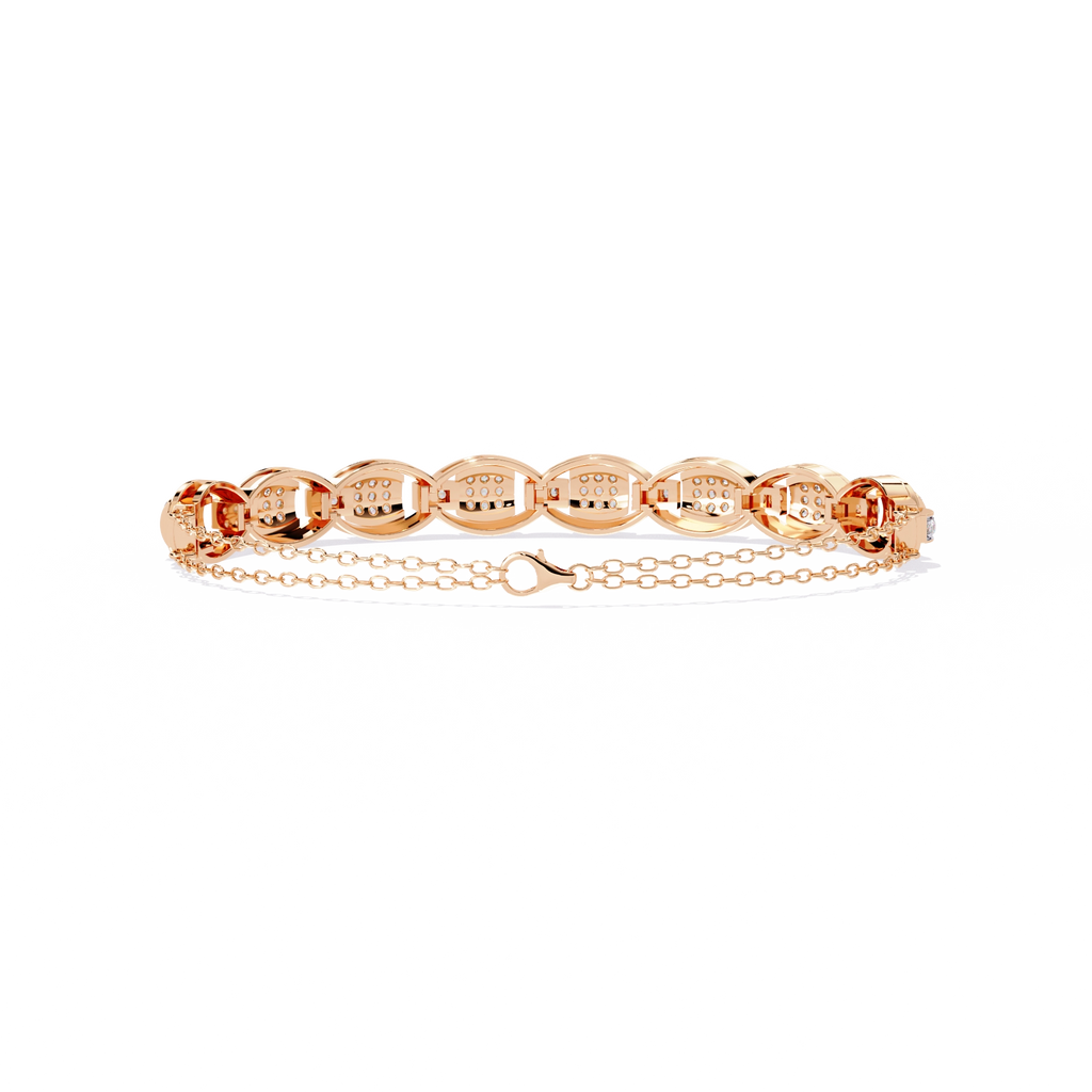 Linked Diamond Bracelet