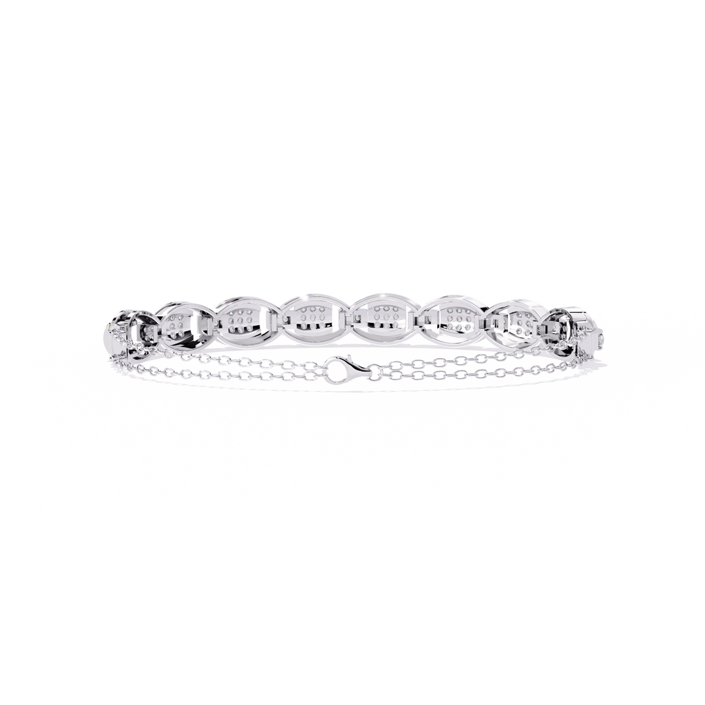 Linked Diamond Bracelet