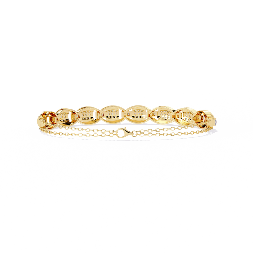 Linked Diamond Bracelet