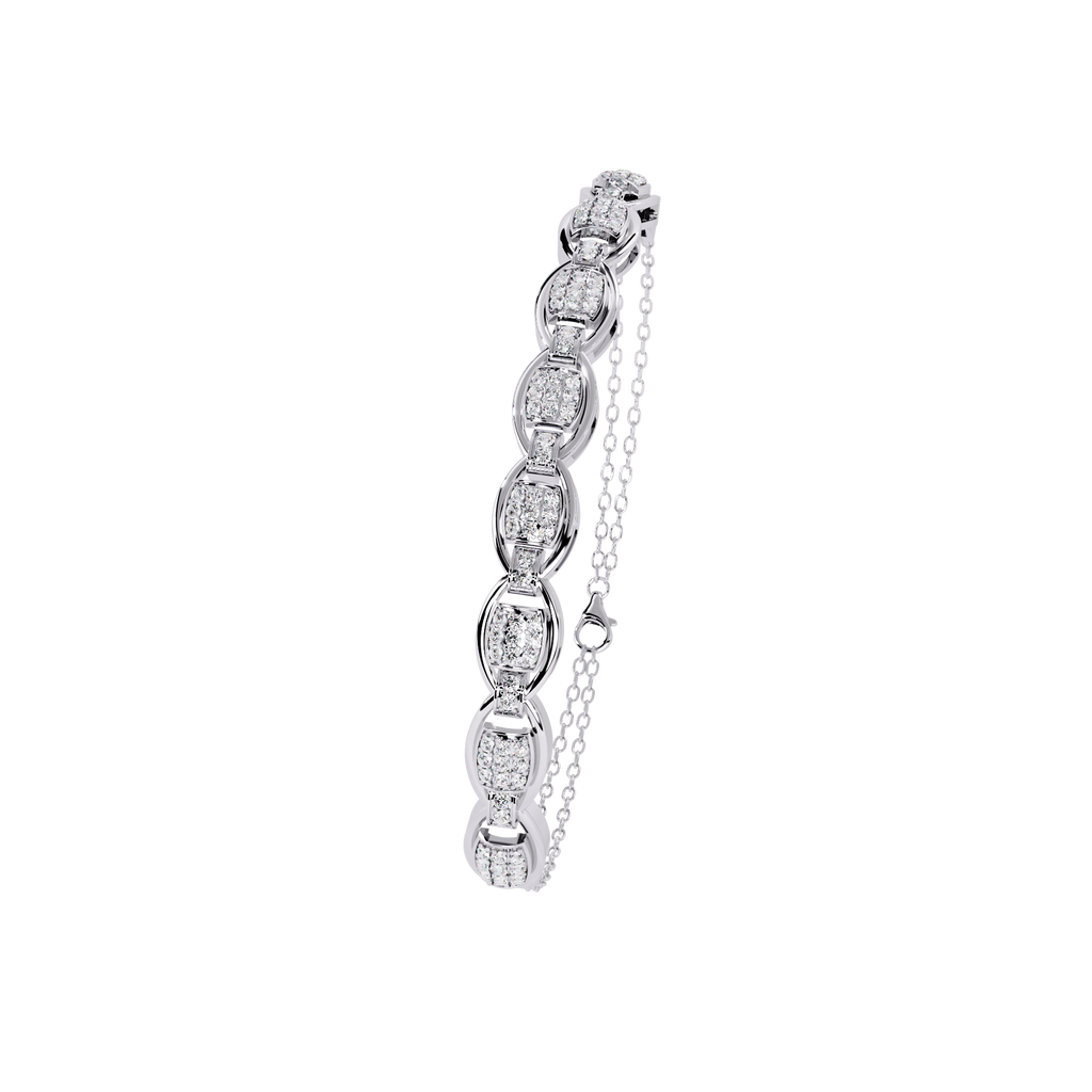 Linked Diamond Bracelet