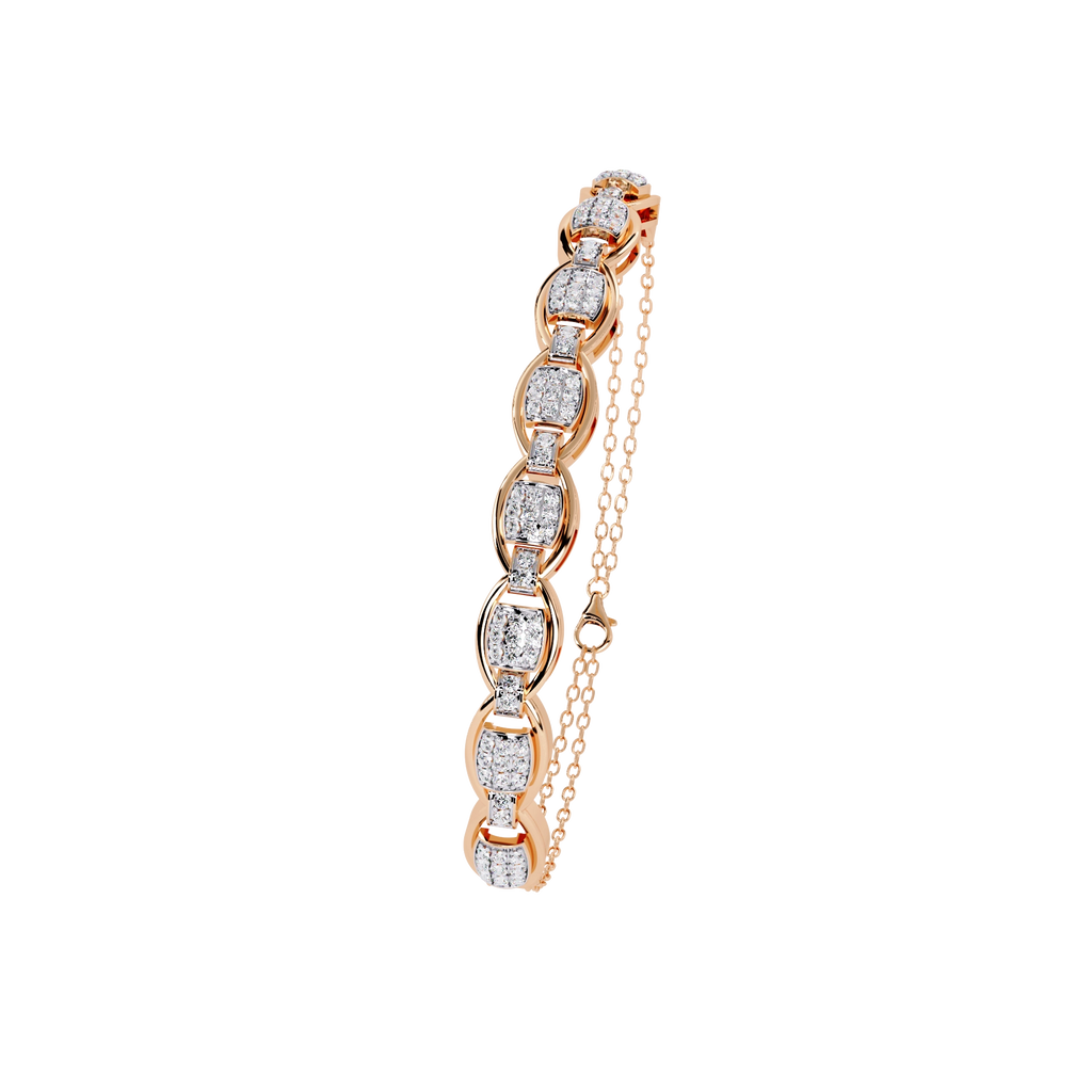 Linked Diamond Bracelet