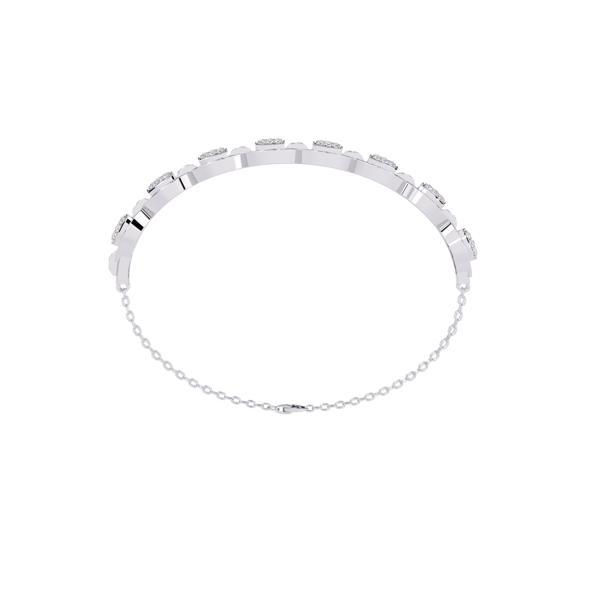 Linked Diamond Bracelet