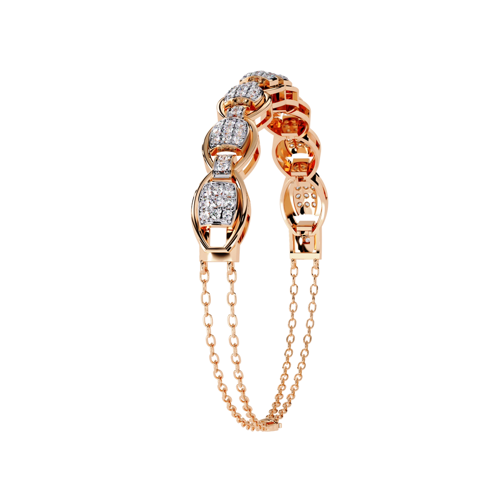 Linked Diamond Bracelet