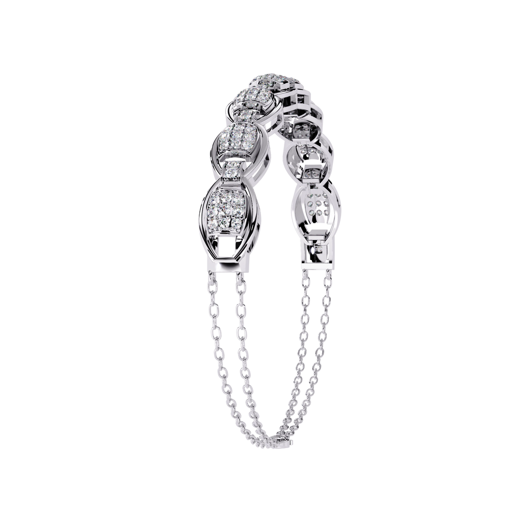 Linked Diamond Bracelet