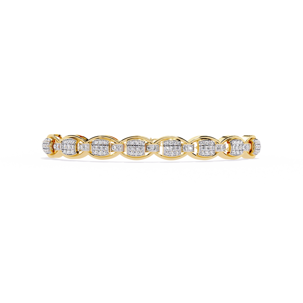 Linked Diamond Bracelet