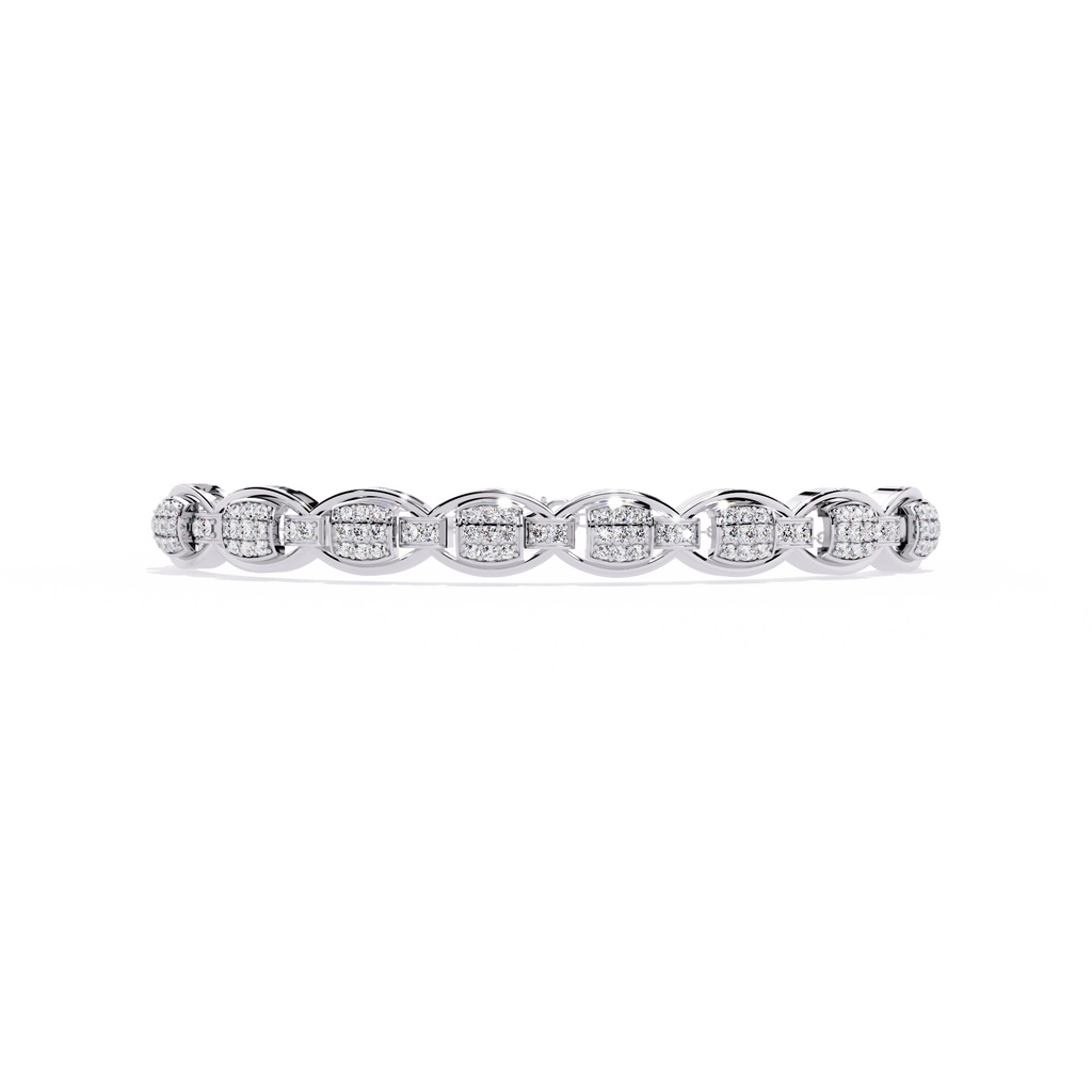 Linked Diamond Bracelet