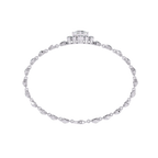 Geometric Diamond Bracelet