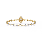 Geometric Diamond Bracelet