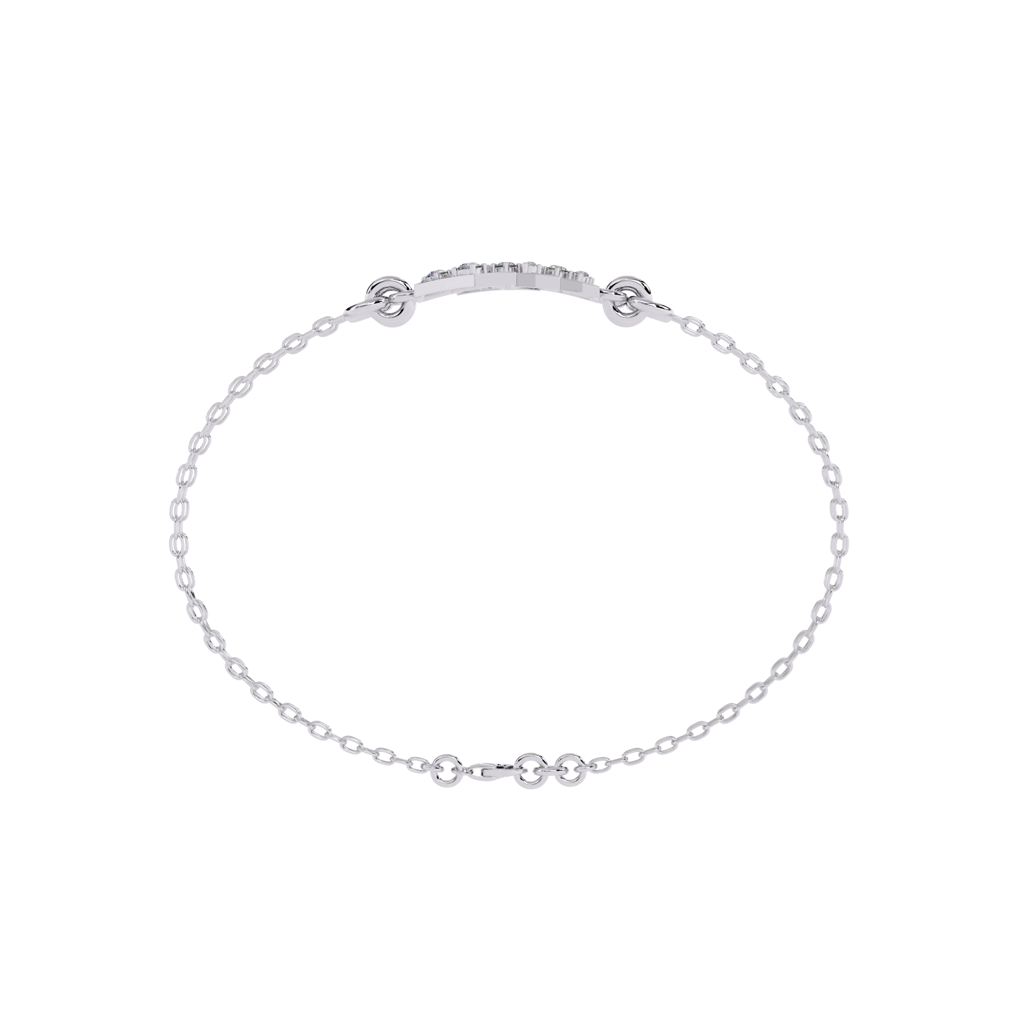 Layered Diamond Bracelet