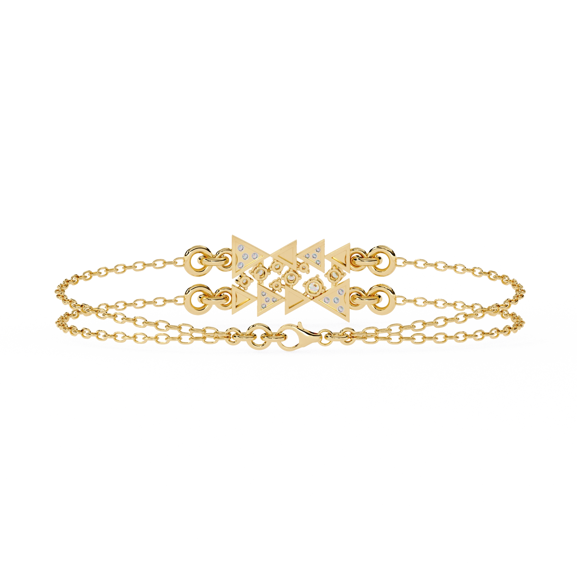 Layered Diamond Bracelet