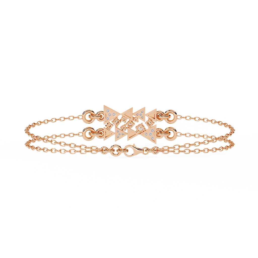 Layered Diamond Bracelet