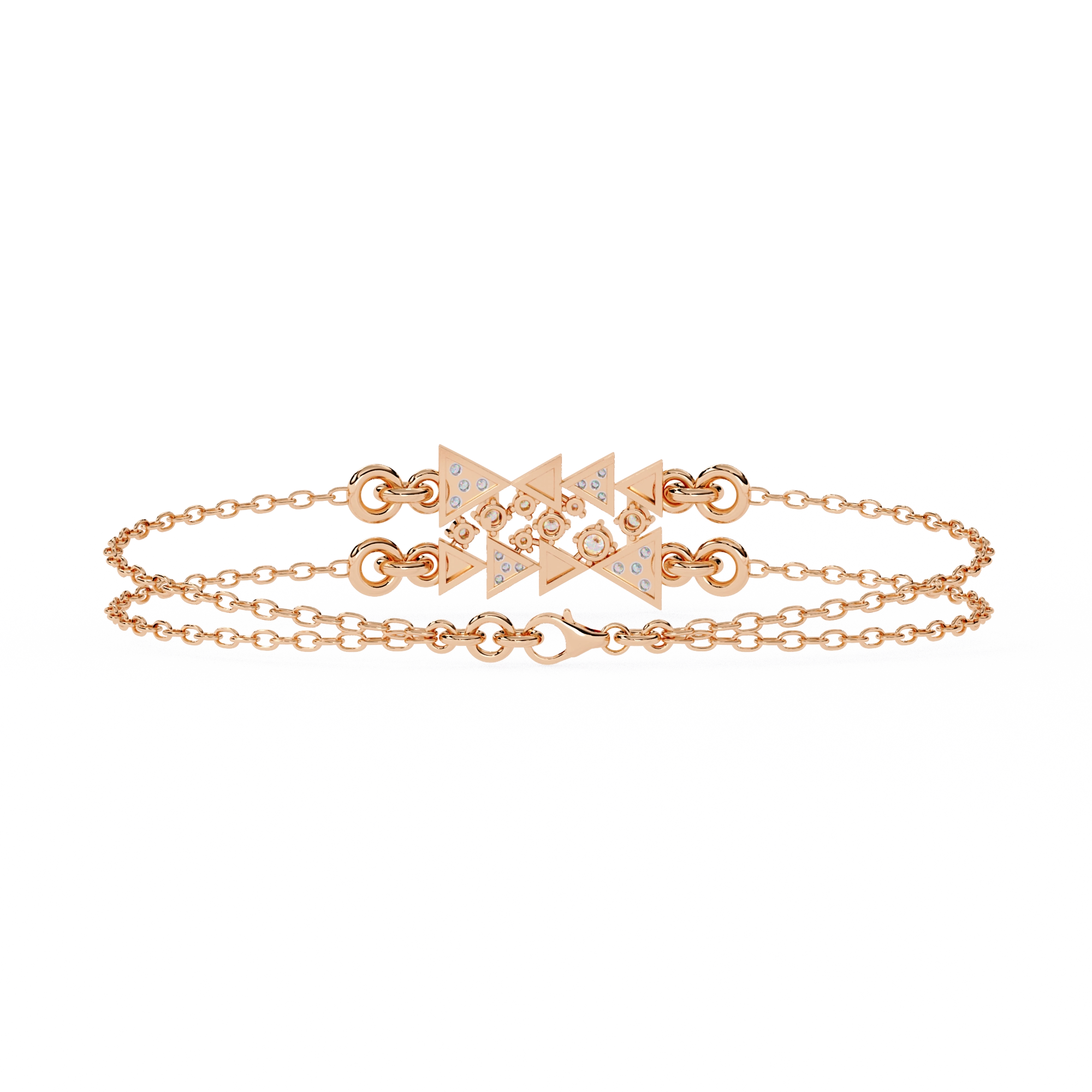 Layered Diamond Bracelet
