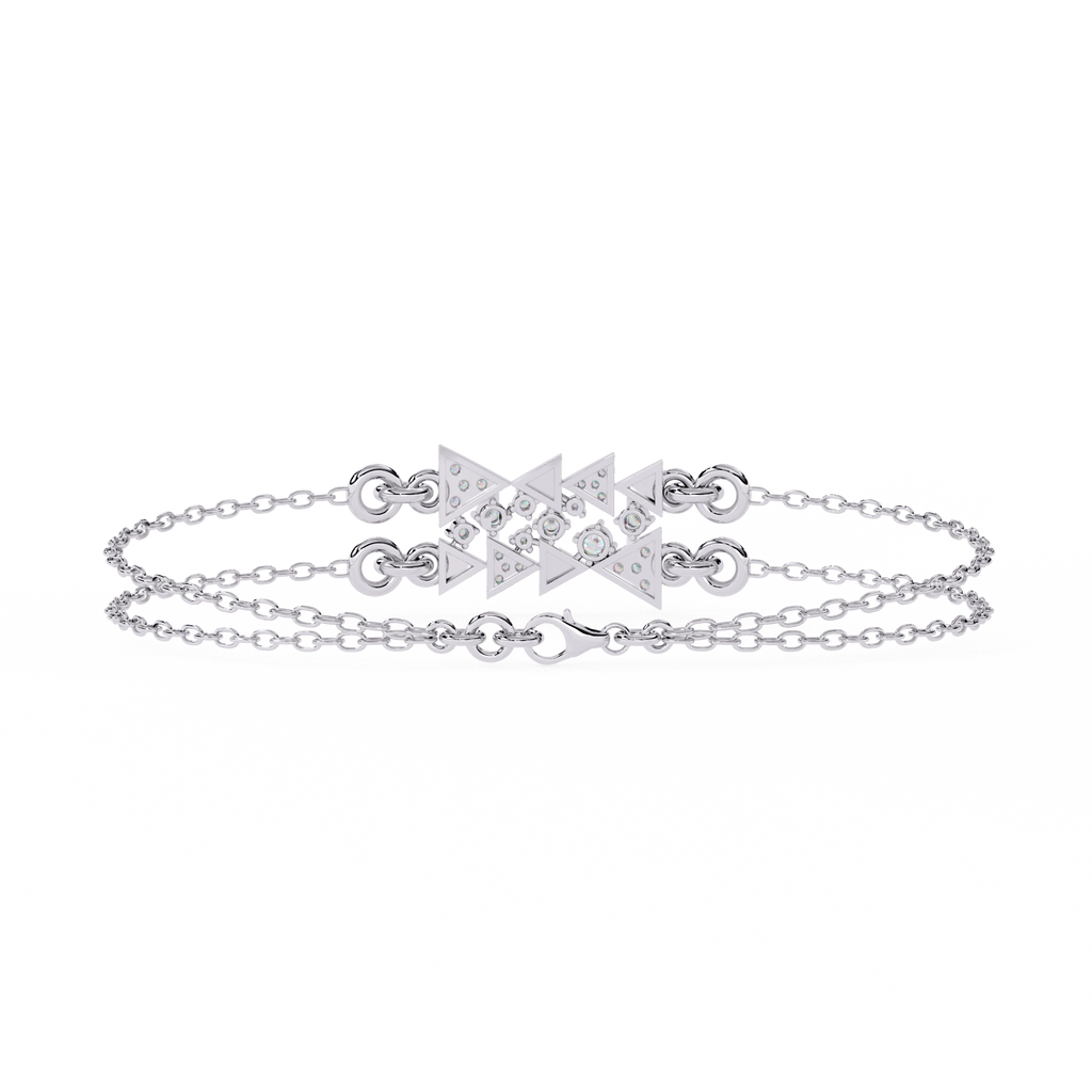 Layered Diamond Bracelet