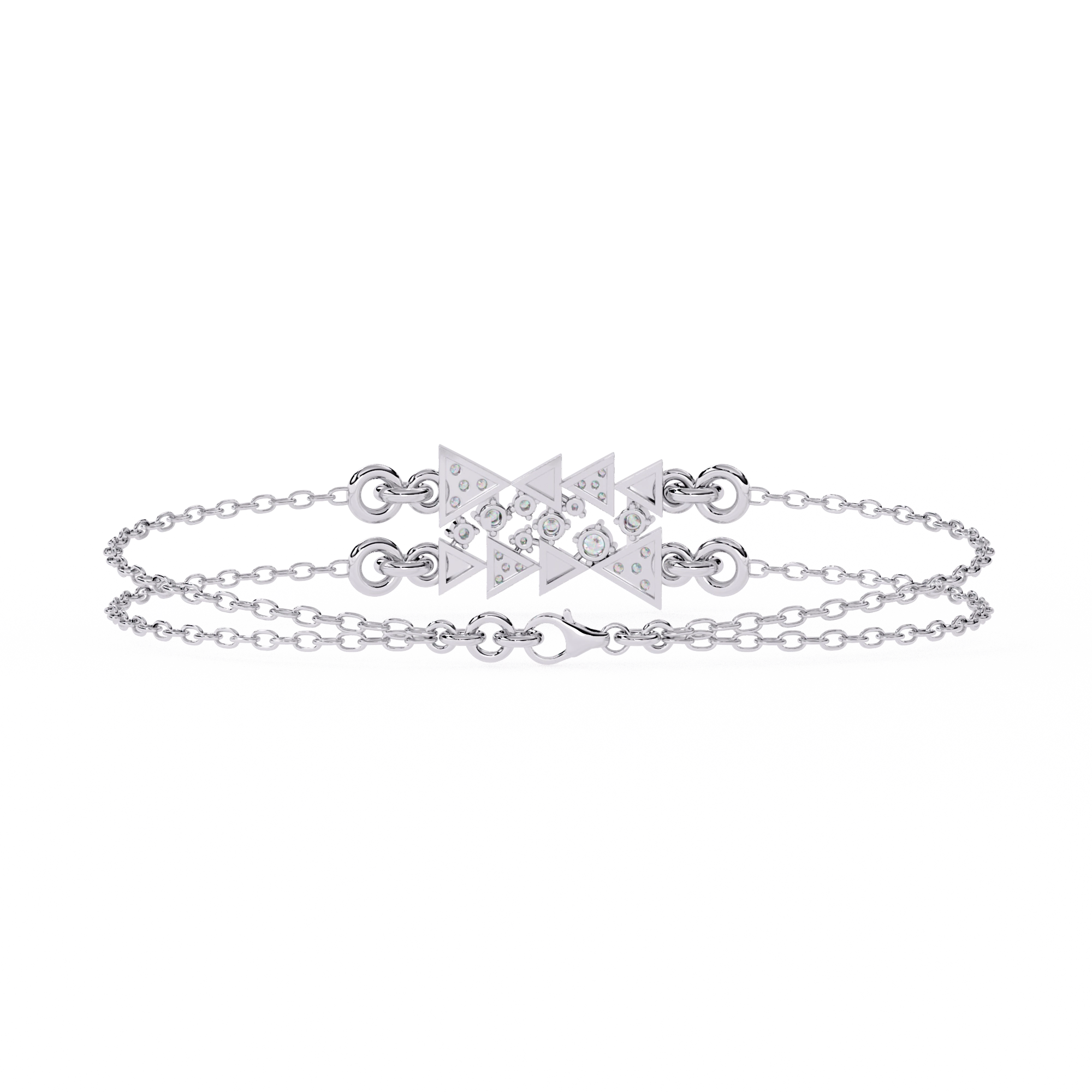 Layered Diamond Bracelet