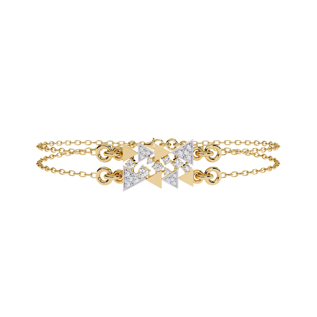 Layered Diamond Bracelet