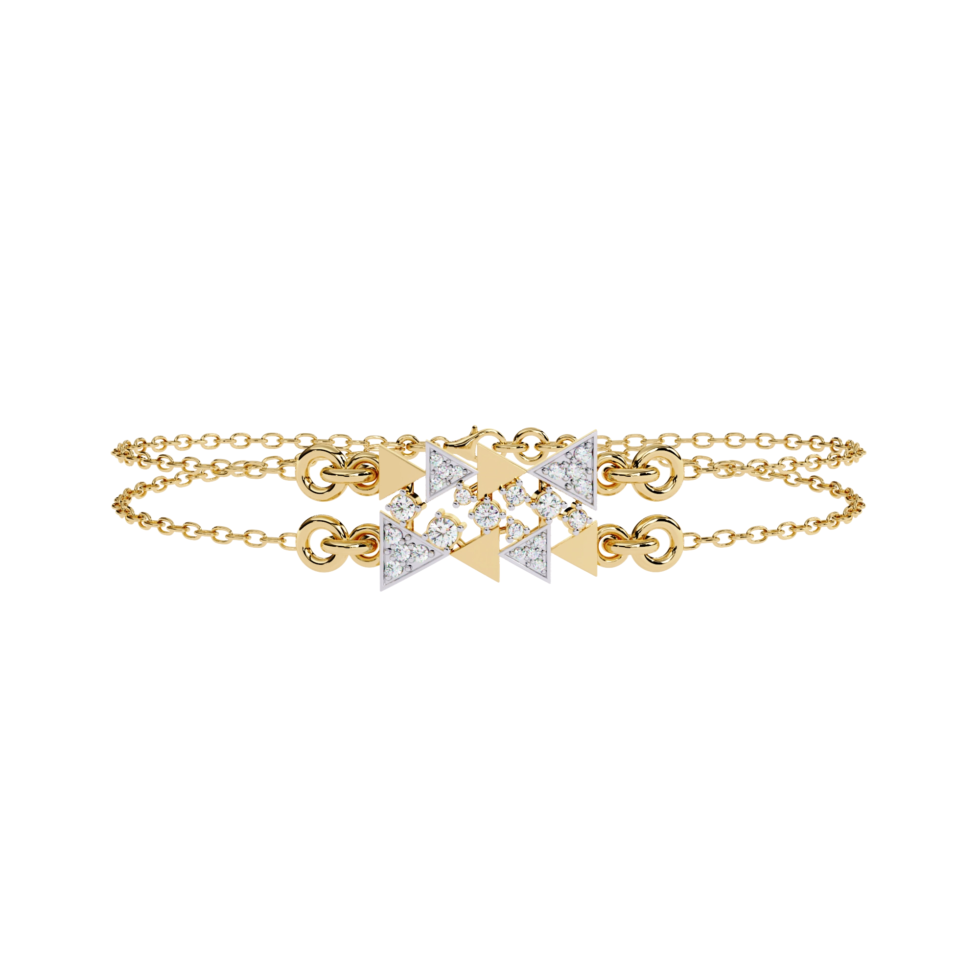 Layered Diamond Bracelet