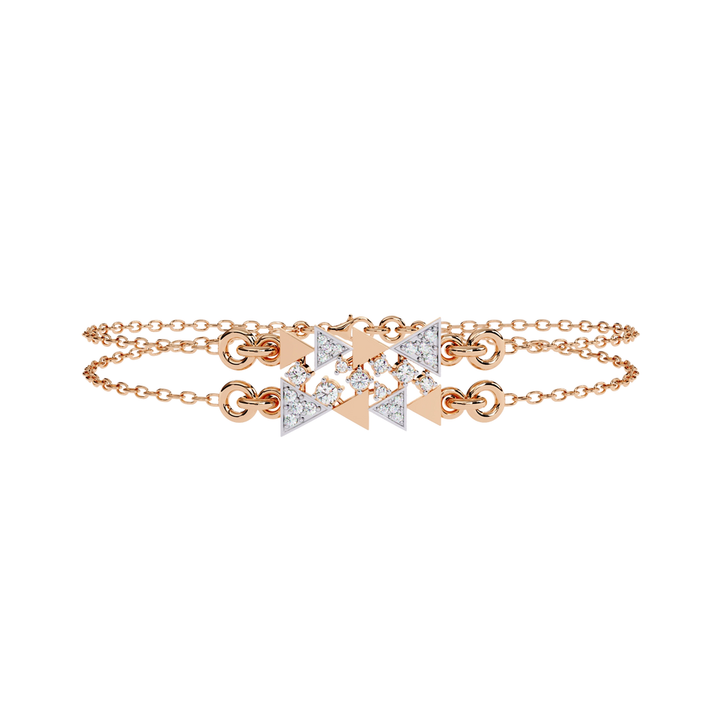 Layered Diamond Bracelet