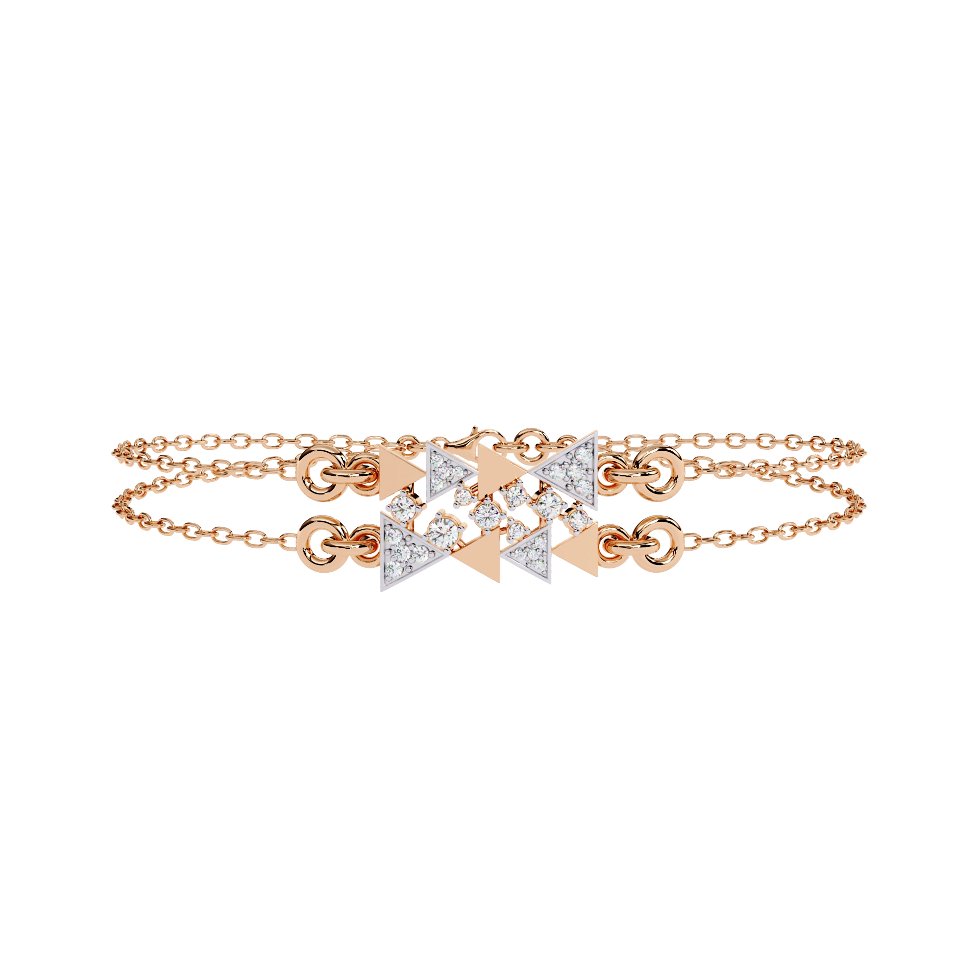 Layered Diamond Bracelet