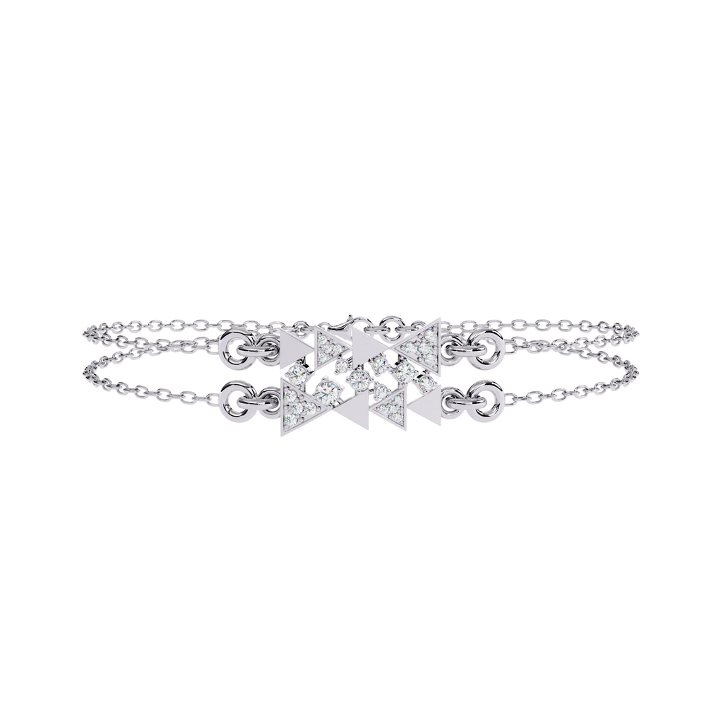 Layered Diamond Bracelet