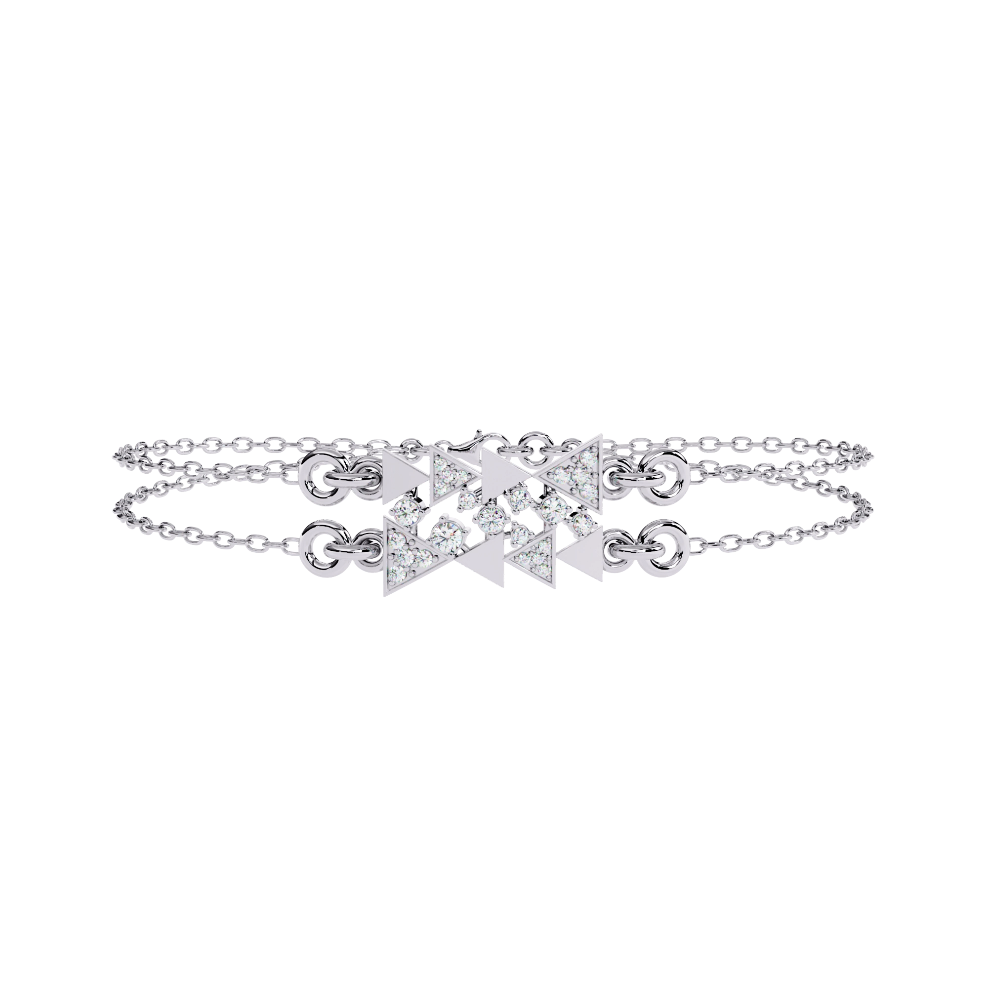 Layered Diamond Bracelet