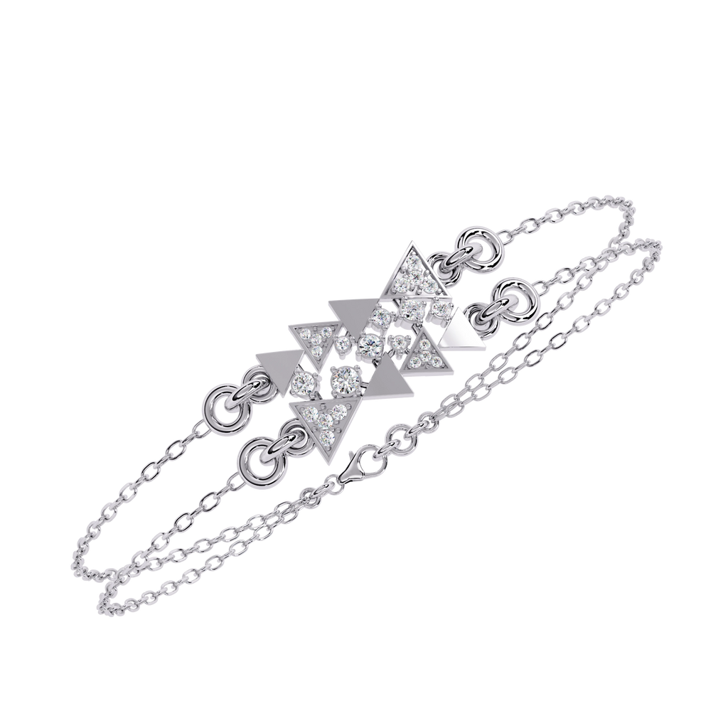 Layered Diamond Bracelet