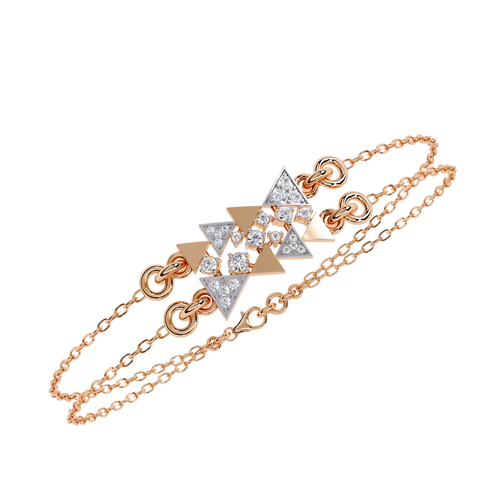Layered Diamond Bracelet
